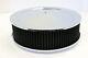 14 X 4 Round Chrome Black Washable Air Cleaner Drop Base Ford Chevy Sbc 350