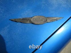 1937 Hudson Terraplane Trunk Trim Emblem
