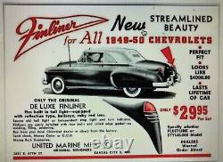 1949 1950 Chevrolet Fleetliner & Styleline Accessory Finliner Tail Lights