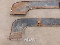 1954 1955 Cadillac Fleetwood Series 60 Special Fender Skirts Factory Steel Pair