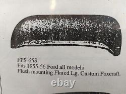 1955 1956 Ford Fender Skirts 55 56 Ford Steel Flush Mount Pair FPS655 Foxcraft