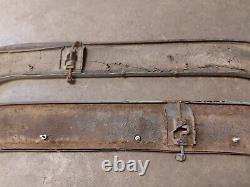 1956 Cadillac Fender Skirts. Oem Factory Steel With Stainless Trim 56 Fleetwood