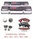 1959-1964 Impala Bel Air Biscayne Small Block Bowtie Chrome Tall Valve Cover Kit