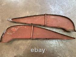 1961 Chevrolet Impala Fender Skirts Steel Pair Perfection Belair Biscayne Used
