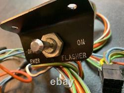 1966 Ford Mustang Fairlane Galaxie Mercury NOS EMERGENCY FLASHER SWITCH & WIRING