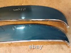 1967 1968 Chevrolet Fender Skirts Original Factory Steel Chevy Caprice Impala