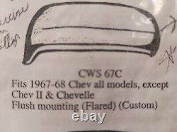 1967 1968 Chevrolet Fender Skirts Stainless Steel. Cws 67 68 Chevy Impala Ss