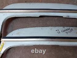 1974 1975 Lincoln Fender Skirts Continental Town Car Pair With Trim Original Oem