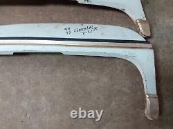 1974 1975 Lincoln Fender Skirts Continental Town Car Pair With Trim Original Oem