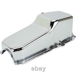 1986-Up Small Block Chevy Chrome Oil Pan