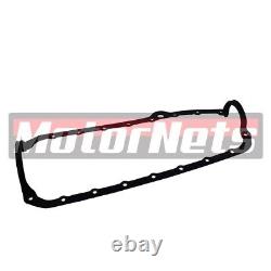 58-79 Chevy Small Block 305 350 SBC Chrome Drag Racing Oil Pan Gasket Bolts 7 Qt