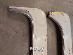 65 66 Cadillac Fender Skirts. Fleetwood Oem Factory Steel With Stainless Trim