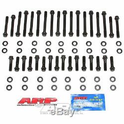 ARP 134-3701 Head Bolt Kit Small Block Chevy 12pt 8740 Chrome Moly Black Oxide