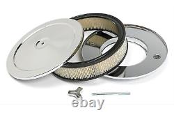 Air Cleaner Chrome 10 Inch for Small Block Chevy 283 327 350 383 400 Engines SBC