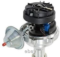 Chevy GMC SBC Pro Series R2R Distributor 262 283 302 305 307 8mm Spark Plug Kit