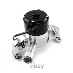 Chevy SBC 350 35+ Gpm Electric Water Pump Chrome