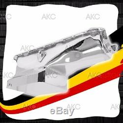 Chrome 6 Quart Drag Racing Oil Pan For 65-90 Chevy Big Block 396 402 427 454