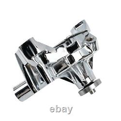 Chrome Long Water Pump High Volume For SBC Small Block Chevy 283 305 350 400