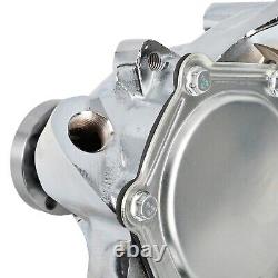 Chrome Long Water Pump High Volume For SBC Small Block Chevy 283 305 350 400