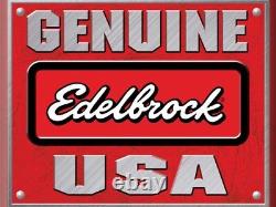 Edelbrock 2703-CP Chevy SB Perf EPS Intake Manifold Front Mt Oil Fill Chrome