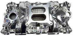 Edelbrock Performer Eps Intake Manifold, 55-86 Small Block Chevy, Sbc, Chrome
