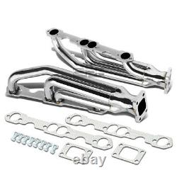Fit 65-89 Chevy Sbc 4.6-6.6 V8 T3 Stainless Steel Racing Turbo Manifold Exhaust