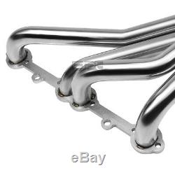 Fit 77-84 Rounded-Line Sbc V8 Stainless Racing Manifold Long Tube Header/Exhaust