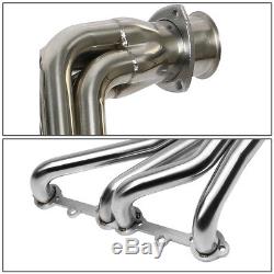 Fit 84-91 Gmt C/K 5.0/5.7 Sbc Stainless Racing Manifold Long Tube Header/Exhaust