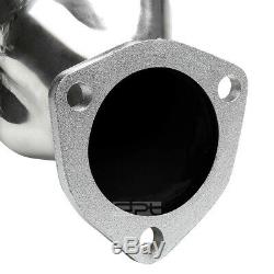 Fit Small Block Hugger Sbc 262-400 283 Angle Plug Head Manifold Tight Fit Header