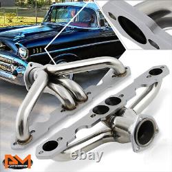 For 55-57 SBC Small Block 265 283 Stainless Steel Tri-5 Exhaust Header Manifold