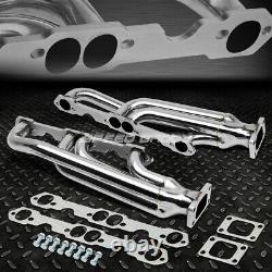 For 65-89 Chevy Sbc 4.6-6.6 V8 T3 Stainless Steel Racing Turbo Manifold Exhaust