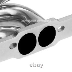 For 65-89 Chevy Sbc 4.6-6.6 V8 T3 Stainless Steel Racing Turbo Manifold Exhaust