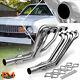 For 67-74 Chevy Sbc Small Block V8 Ls1-ls6 Lsx S. Steel Long Tube Exhaust Header