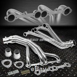 For 67-77 Action-line Sbc V8 Stainless Racing Manifold Long Tube Header/exhaust