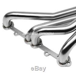 For 67-77 Action-line Sbc V8 Stainless Racing Manifold Long Tube Header/exhaust