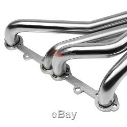 For 67-77 Gmt C/k Small Block Sbc 302/327/350 V8 Stainless Exhaust Header+gasket