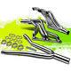For 82-92 Camaro Sbc 5.0/5.7 Stainless Long Tube Header Manifold Exhaust+y-pipe