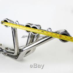 For 84-91 Gmt C/k 5.0/5.7 Sbc Stainless Racing Manifold Long Tube Header/exhaust