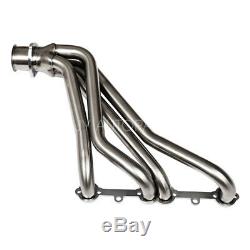 For 84-91 Gmt C/k 5.0/5.7 Stainless Racing Manifold Long Tube Header/exhaust Sbc