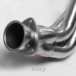 For 84-91 Gmt C/k Small Block Sbc 302/327/350 V8 Stainless Exhaust Header+gasket