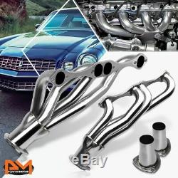 For Chevy SBC Small Block A/F/G Body V8 Stainless Steel Clipster Exhaust Header