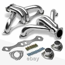 For Chevy SBC Small Block Hugger V8 8CYL Performance 8-2 Exhaust Header+Gasket
