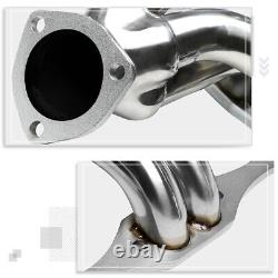 For Chevy SBC Small Block V8 262-400 Angle Plug Hugger Exhaust Header Manifold