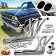 For Chevy Small Block Sbc V8 Stainless Steel Long Tube Exhaust Header Manifold