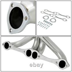 For Chevy Small Block Sbc 283 305 327 350 400 S. Stell Exhaust Header Manifold