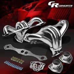 For Chevy Small Block Sbc 283/305/327/350/400 Stainless Exhaust Manifold Header