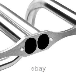 For Small Block Chevy 265-400 V8 T-bucket Roadster Rod Stainless Manifold Header