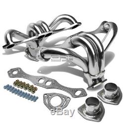 Gm/chevy Small Block Hugger Sbc Stainless Exhaust Race Shorty Header 2.5 Outlet