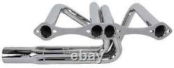 JEGS 30092 Roadster Headers Small Block Chevy Chrome