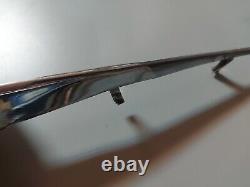 Jaguar XKE E-Type S2 S3 Chrome Headlamp Trim Headlight Crown Eyebrow fender pair